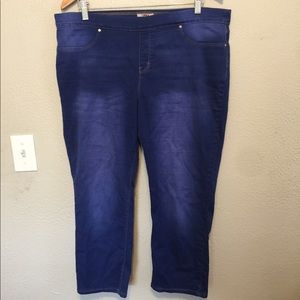 l.e.i capri jeggings size 17